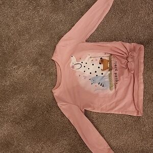 Like New! 18 Month Squad Goals Pink Longsleeved Shirt